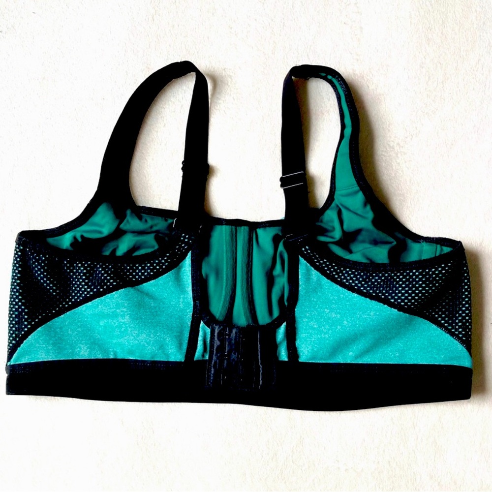 WACOAL Nordstrom Brandi High Impact‎ Underwire Sports Bra in Turquoise Teal 40DD - Picture 3 of 11